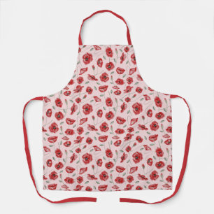 Tablier Fleurs de pavot