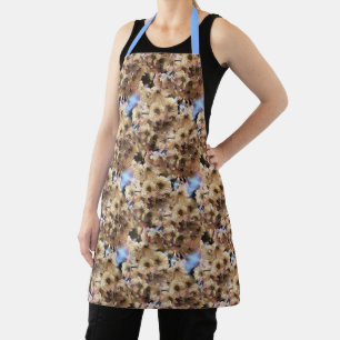 Tablier Fleurs de printemps rose fleurs Nature Motif Art