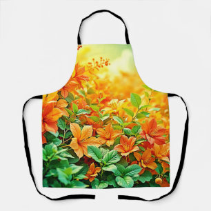 Tablier Fleurs d'été vibrantes