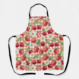 Tablier Fleurs et Fruits