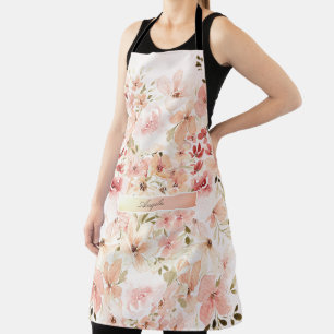 Tablier Fleurs printanières florissantes
