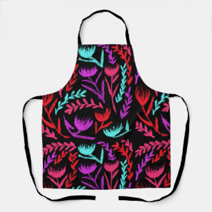 Tablier Fleurs sauvages en couleurs que POP!