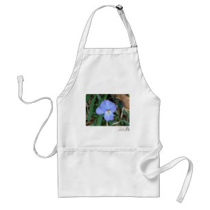 Tablier Fleurs sauvages Oiseaux-Pied Violet IV Cadeaux de