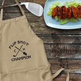 Tablier Flip Shot Champion Golf BBQ Apron pour les golfeur