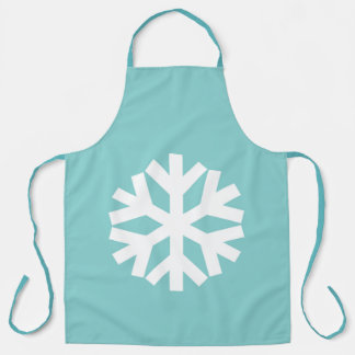 Tablier Flocon de neige d'hiver