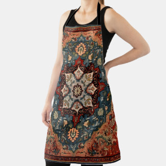 Tablier Flocon de neige en tapis persan oriental