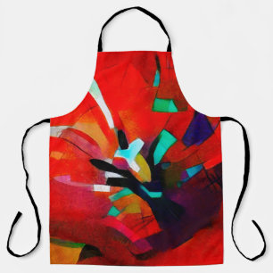 Tablier Floral bouquet abstraction. In the modern version