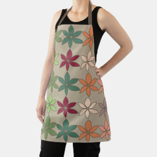 Tablier Floral coloré