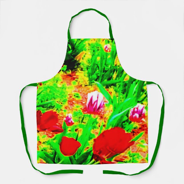 Tablier Floral Fantastique Collection Apron (Recto)