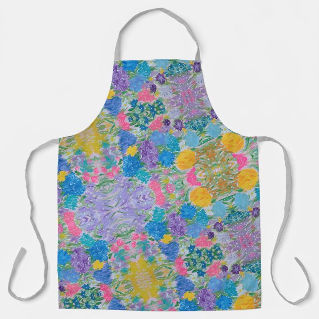Tablier Floral Majesty Apron (Recto)