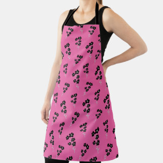 Tablier Floral Print Apron