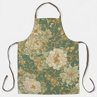 Tablier Flore nostalgique en teintes Vintages