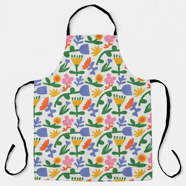 Tablier Flore printanière (Recto)