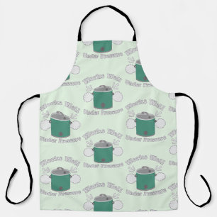 Tablier Fonctionne bien sous pression Motif de cuisson len