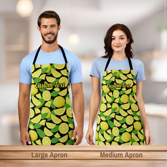 Tablier Fond citron (Créateur téléchargé)