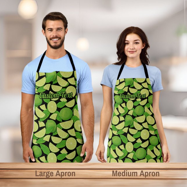 Tablier Fond vert citron (Créateur téléchargé)