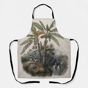 Tablier Forêt de bananiers tropicaux antiques Bota vinta