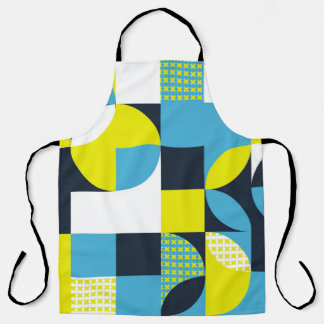 Tablier Formes géométriques, arrière - plan abstrait color