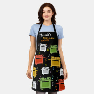 Tablier Fours de danse rock n roll cuisine personnalisée