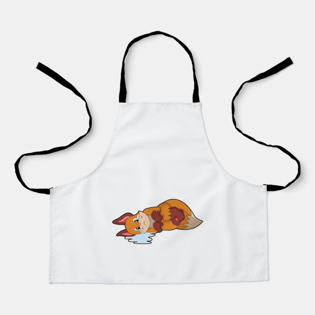 Tablier Fox en train de pleurer (Recto)