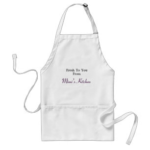 Tablier Frais à vous de, la cuisine de Mimi - customisée