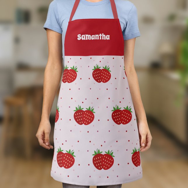 Tablier Fraise (Strawberry Apron)