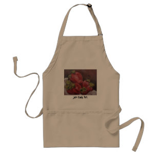 Tablier Fraises, art de cuisinier de Jon