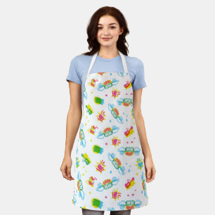 Tablier FRIENDS™   Motif Néon Central Perk