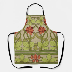 Tablier Frieze Bordure Art Nouveau Floral