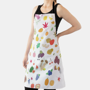 Tablier Fruits et légumes Imprimer