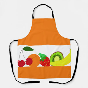 Tablier Fruits frais d'été colorés