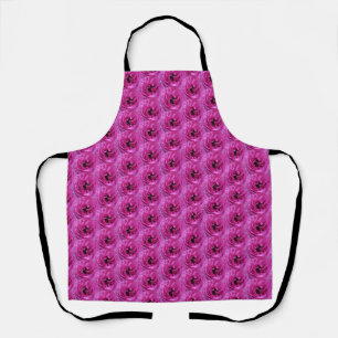 Tablier Fuchsia Ranunculus - Design Floral moderne