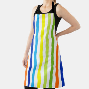 Tablier Fun Bright and Bold - Stripes modernes