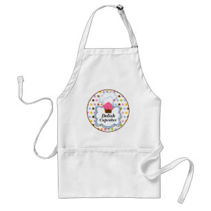 Tablier Fun Cupcake & Baker's Casquette Apron personnalisé