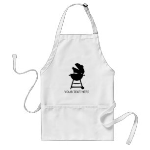 Tablier Funky Grill Cow Texte Personnalisé Barbecue Papa