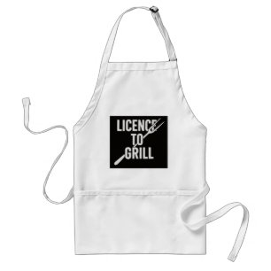 Tablier Funny BBBQ Apron - Licence de Grill