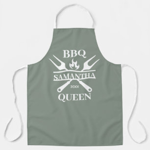 Tablier Funny BBBQ personnalisé Barbecue Queen Apron
