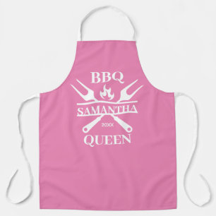 Tablier Funny BBBQ personnalisé Barbecue Queen Apron