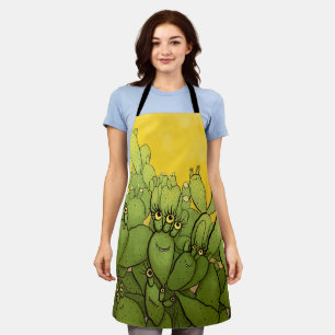 Tablier Funny Cactus Succulent Gardener Plante Maman