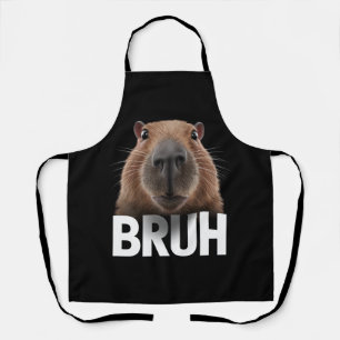 Tablier Funny Capybara Bruh
