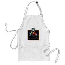 Funny Cat Apron – Astrophe: Unapologetic Destroyer