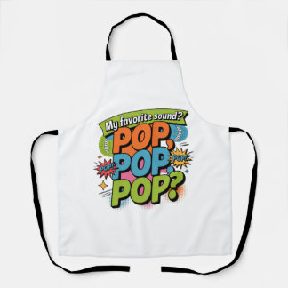 Tablier Funny Chiropractor Pop Sound Cadeau