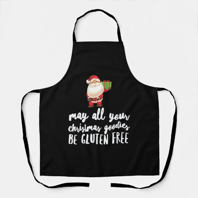 Tablier Funny Christma Gluten Free (Recto)