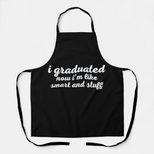 Tablier Funny College High School Graduation Cadeau Senior