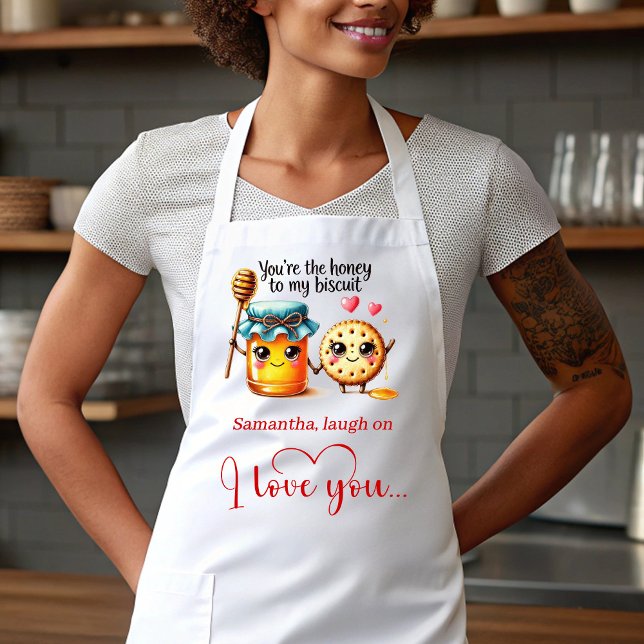 Tablier Funny Foods Personalized Cute Love Gift Apron (Funny Foods Personalized Cute Love Gift Apron)