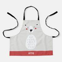 Funny mignon ours polaire personnalisé pour enfant