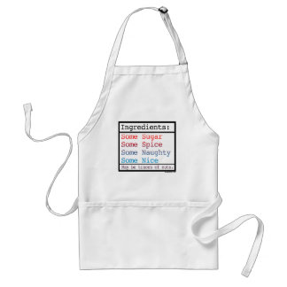 Tablier Funny Naughty et Nice Apron