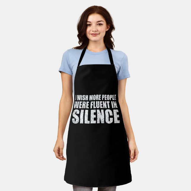 Tablier Funny sarcastique cite humour adulte sarcasme (Porté)
