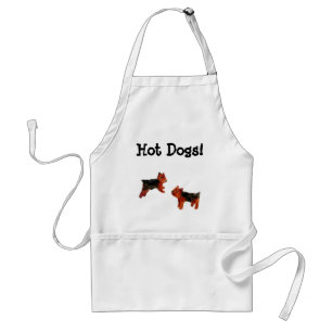 Tablier Funny Terrier Dog Art