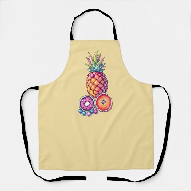 Tablier Fusion de Fruits Tropicaux (Recto)